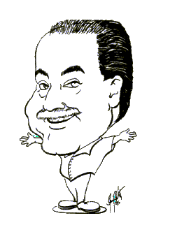 [Caricature by Jennifer West]